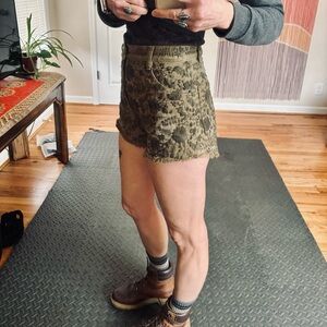 Free People cut off denim